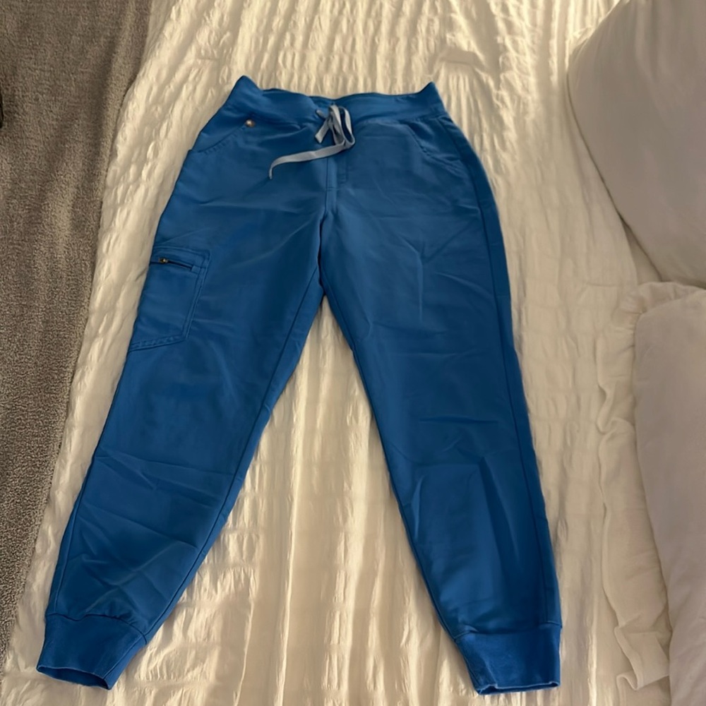 FIGS HIGH-WAISTED ZAMORA JOGGER SCRUB PANTS